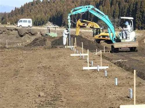 秦皇岛地桩施工现场